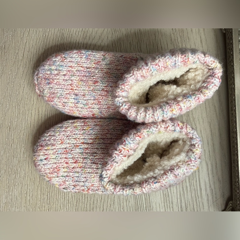 Knit Booties - Pink Multicolor - Picture 2 of 3